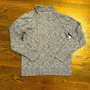 LL Bean Marled Cotton Sweater